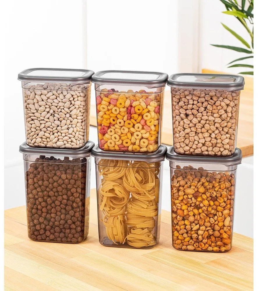 Élelmiszertartó doboz szett 6 db-os Fresco – Hermia