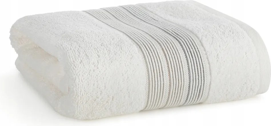 Fürdőlepedő 50X90 krémszínű, vízszintes csíkokkal, bordó