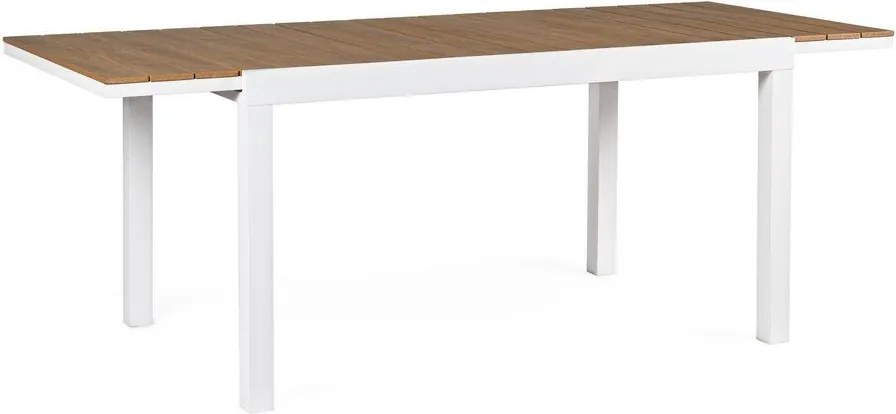 Alumínium kerti étkezőasztal 90x140 cm Elias – Bizzotto