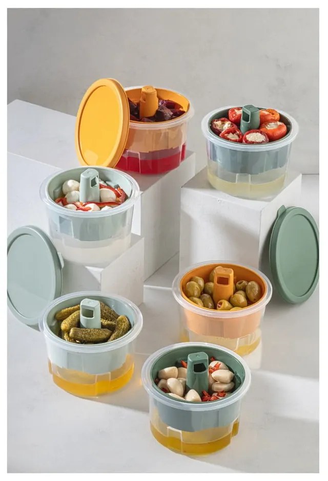 Élelmiszertartó doboz szett 3 db-os – Hermia