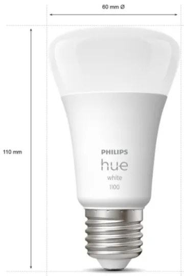 Kezdőkészlet Philips Hue WHITE 3xE27/9,5W 2700K + összekötő eszköz