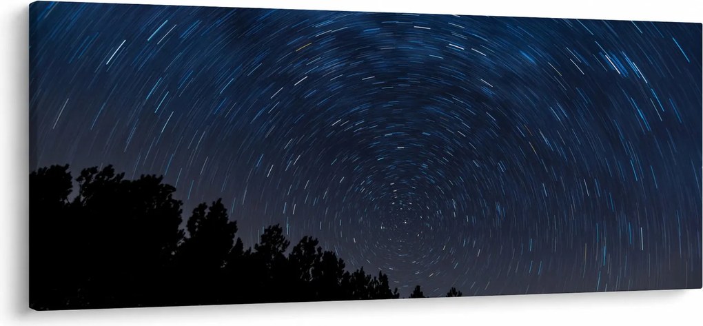 Éjszakai égbolt képe (120x50 cm)