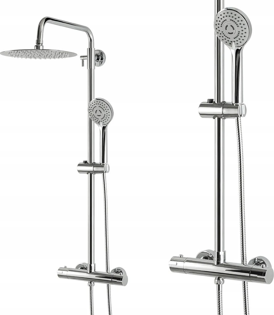 Zuhany Szett Zuhanyoszlop Zuhany Csaptelep Termosztát