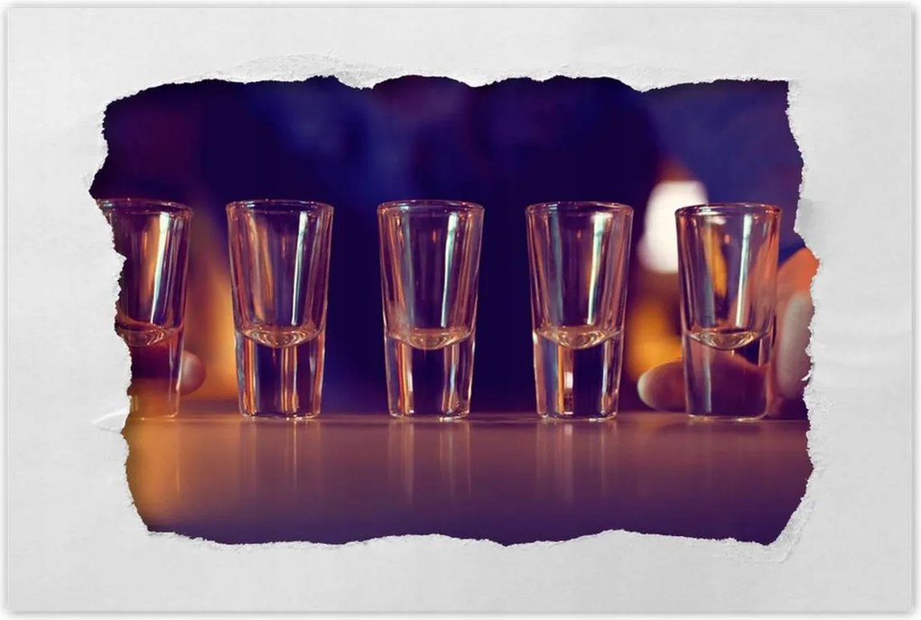 Poszterek 90x60 Csapos pohársor