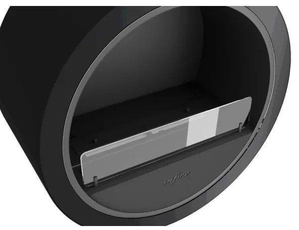 InFire - Fali BIO kandalló á. 70 cm 3kW fekete