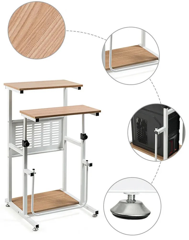 Állítható magasságú munkaállomás