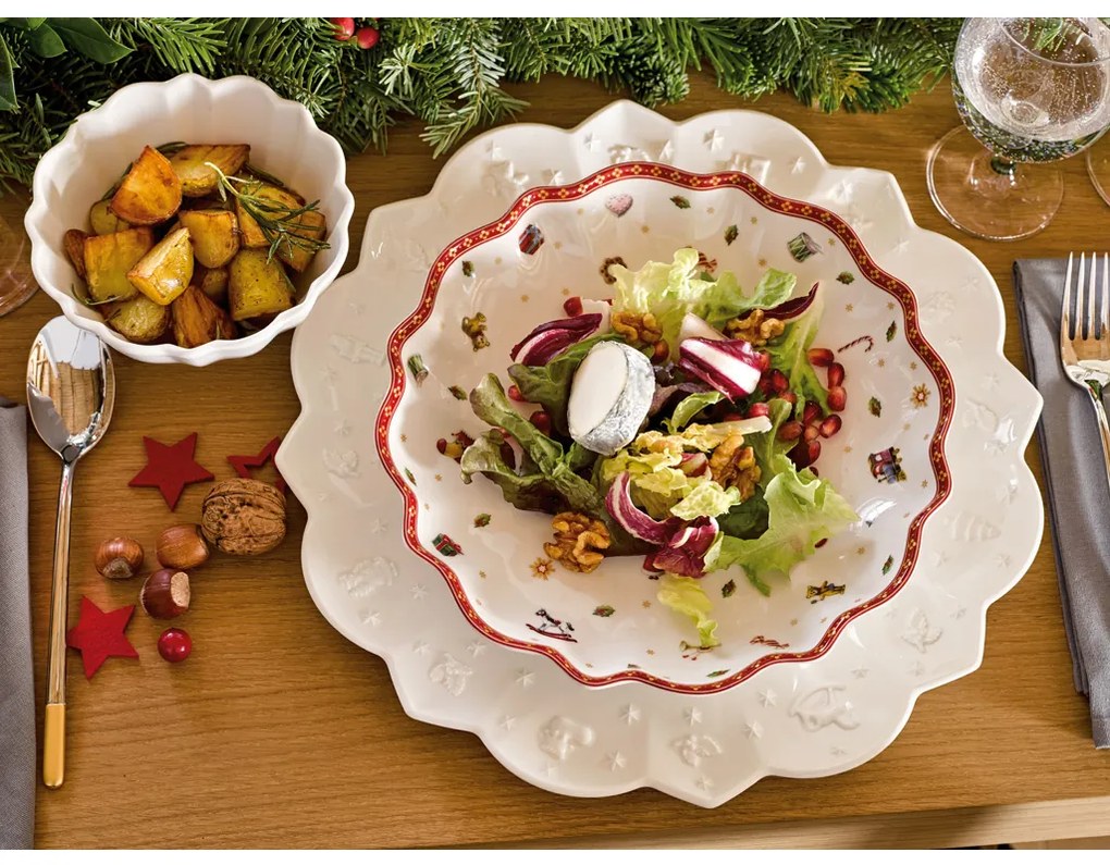 Karácsonyi mély tál, kicsi, Toy's Delight kollekció - Villeroy & Boch