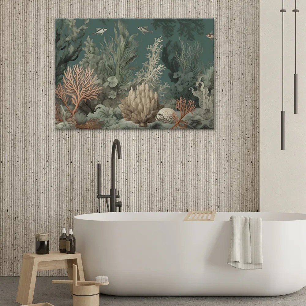 Gario Vászonkép Korallok és halak Méret: 100 x 70 cm