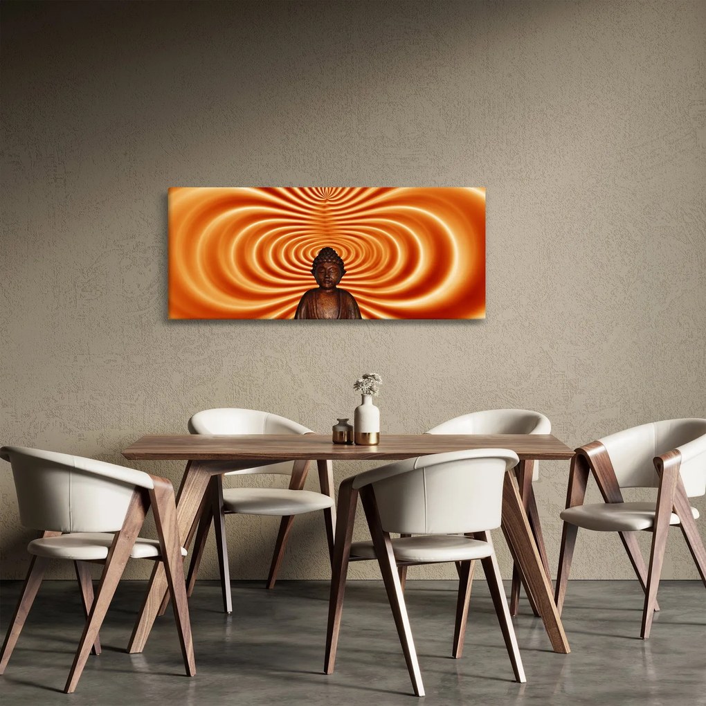 Egy szobrocska képe (120x50 cm)