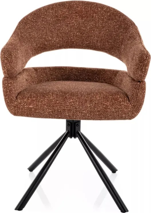 Borgo Leo forgatható étkezőszék camel