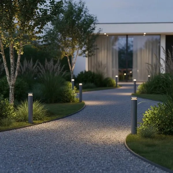 Ideal Lux - LED Kültéri lámpa BOEING LED/14W/230V átm. 70 cm IP65 antracit