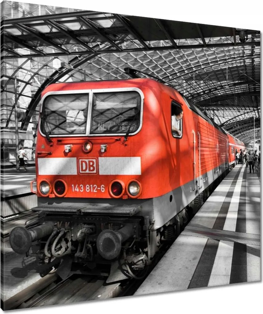 Vászonkép 80x80 Db Berlin vonat