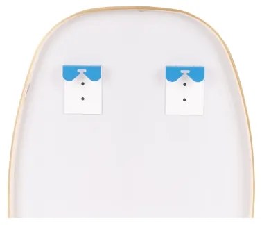 Globo B992548 - Falra szerelhető tükör 50x75 cm arany