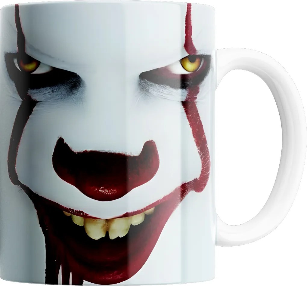 Bögre Pennywise Bögre Kiváló Minőség Ajándék Szöveg