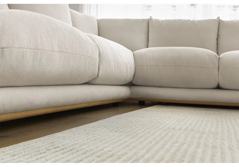 Krémszínű sarokkanapé Ernest – Bobochic Paris