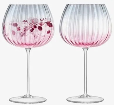 Dusk pohár 650 ml, rózsaszín/szürke, 2 db - LSA international