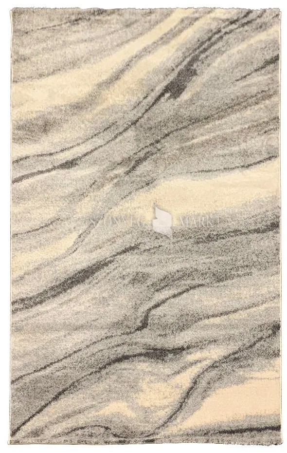 Flora 9043 modern mintájú szőnyeg (Beige) 40x70 cm