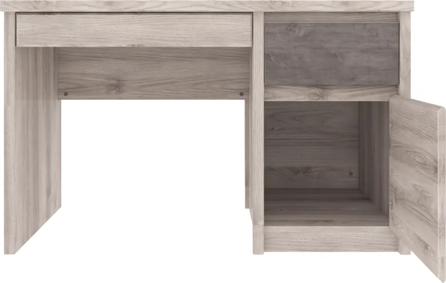 PC asztal 1D2S, nairobi gesztenye/onix, JESI NEW