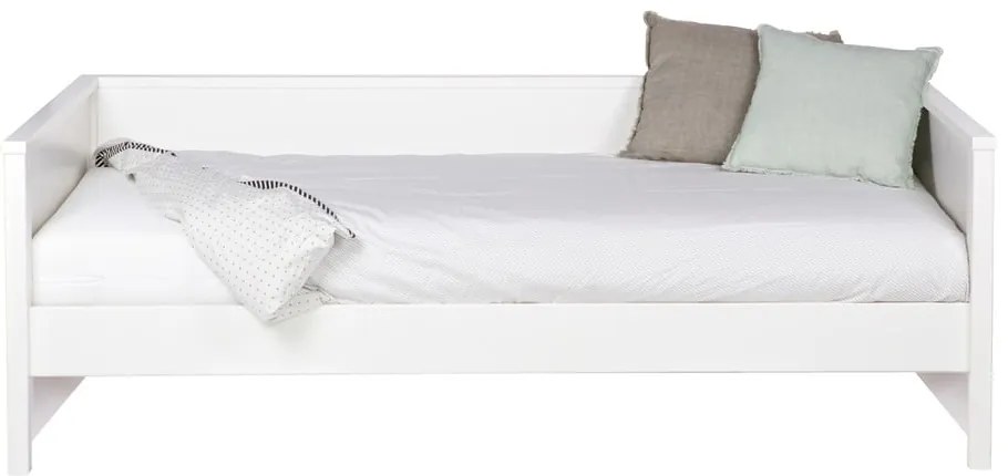 Fehér egyszemélyes ágy 90x200 cm Nikki – WOOOD