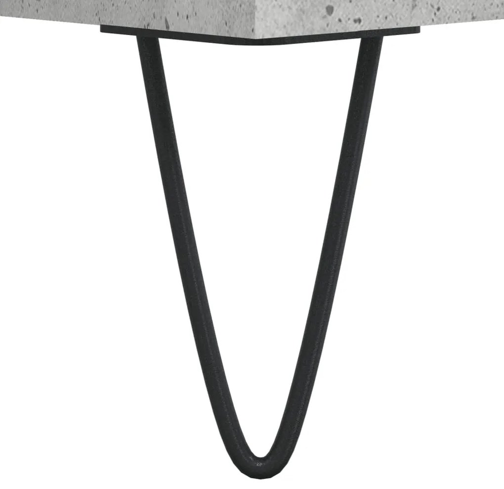 betonszürke szerelt fa fürdőszobaszekrény 30 x 30 x 190 cm