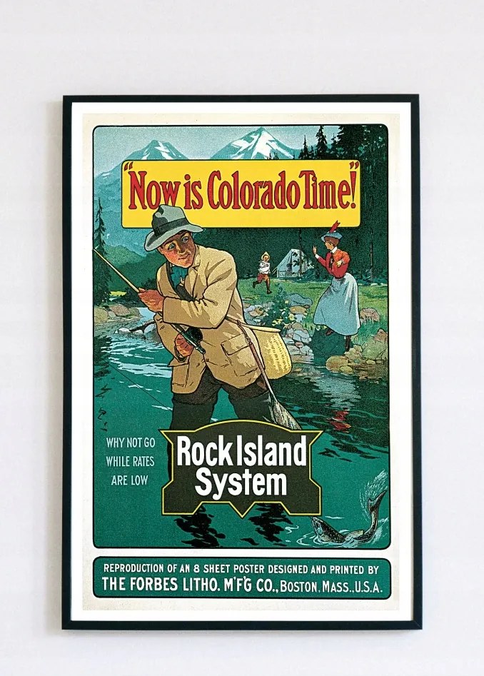 Régi poszter Colorado 1930r.70x50cm