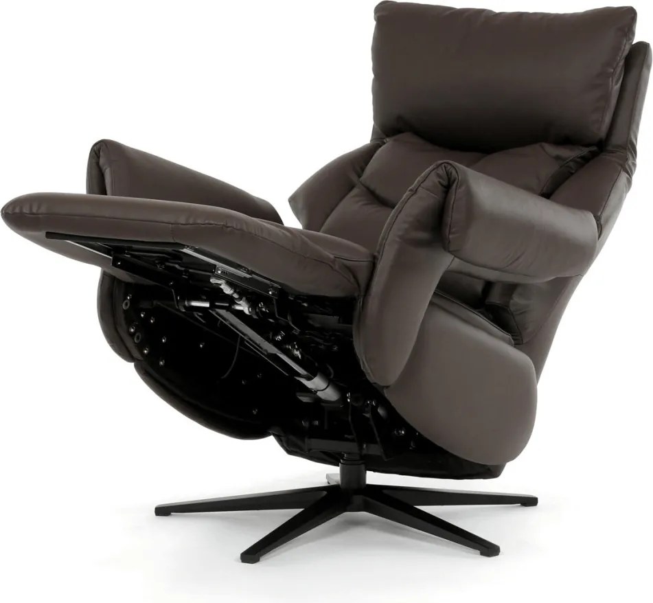 Elektromos relax fotel barna bőr TV-B3980 BR3