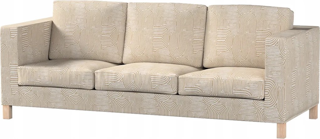 Karlanda 3 személyes kinyitható kanapé huzat Ikea bézs-ecru