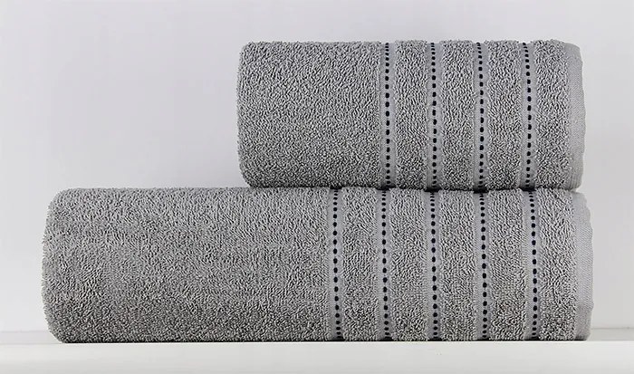 Törölköző Spring szürke 70x140 hamuszürke puha nedvszívó medence