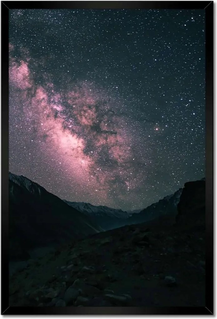 Poszterek keretben 40x60 Rakaposhi tejút