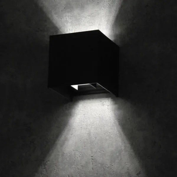 Kültéri fali lámpa KIOTO 1xG9/5W/230V IP44 fekete