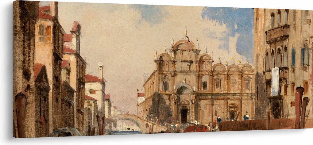 Kép - Jules-Romain Joyant, The Scuola di San Marco, Venice, reprodukciók (120x50 cm)