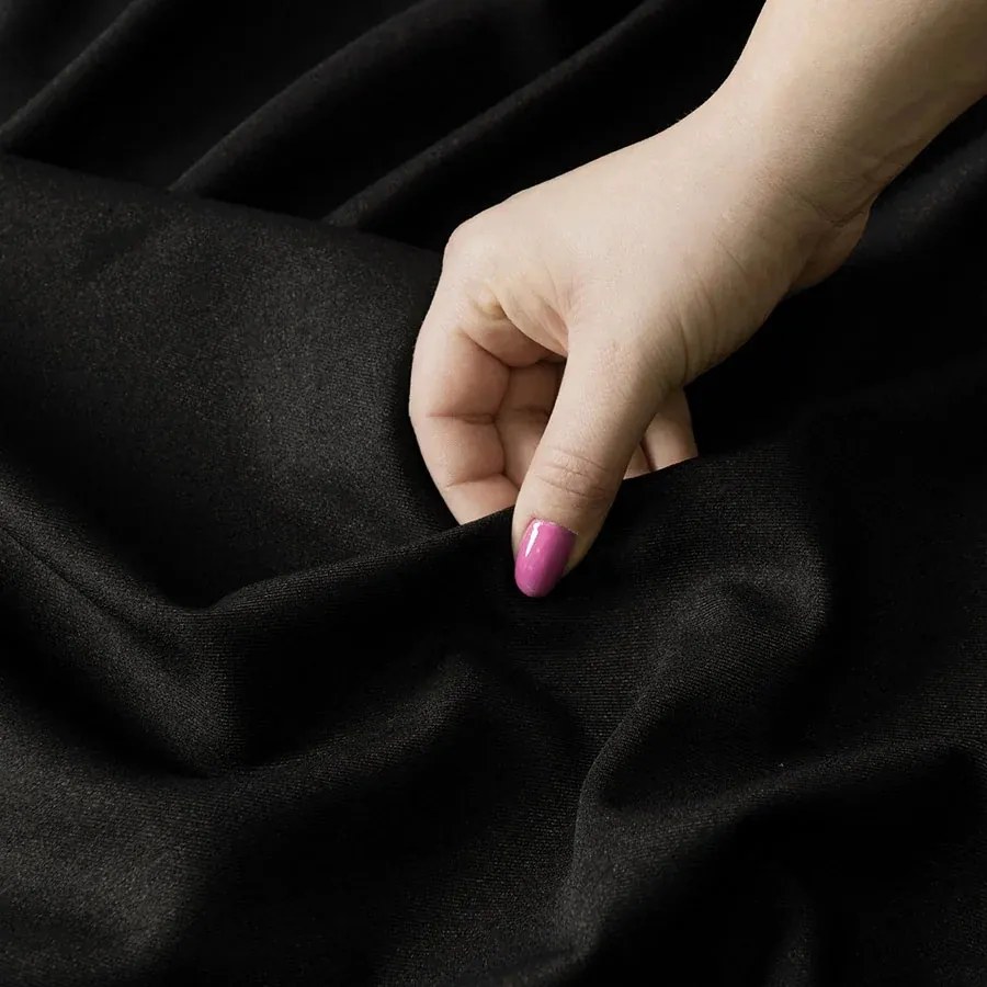 Függöny Anyag Lima 300cm fekete