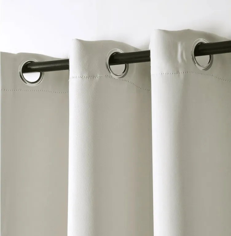 2x OXFORD fehér-krém függöny 140x250 cm