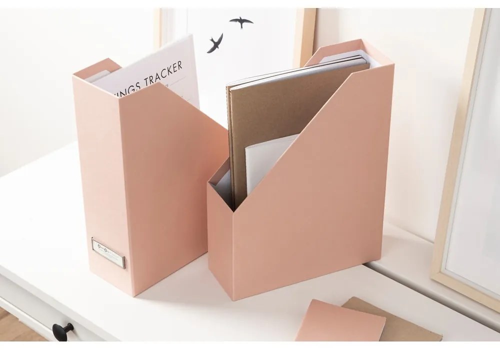 Karton rendszerező szett dokumentumokhoz 2 db-os Viola – Bigso Box of Sweden
