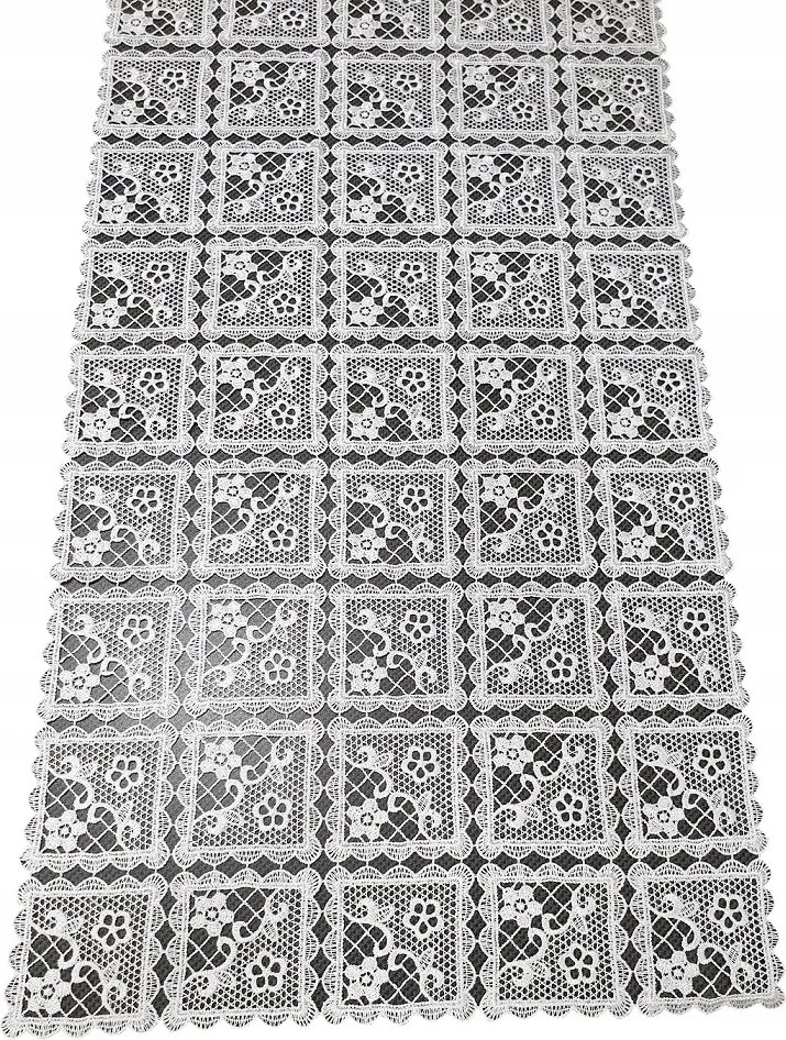 Gipszkarton Futófelület 80x140 Fehér Dekoratív Asztalhoz