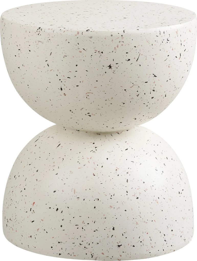 Bonita dohányzóasztal, terrazzo hatású, ø 40 cm - House Nordic