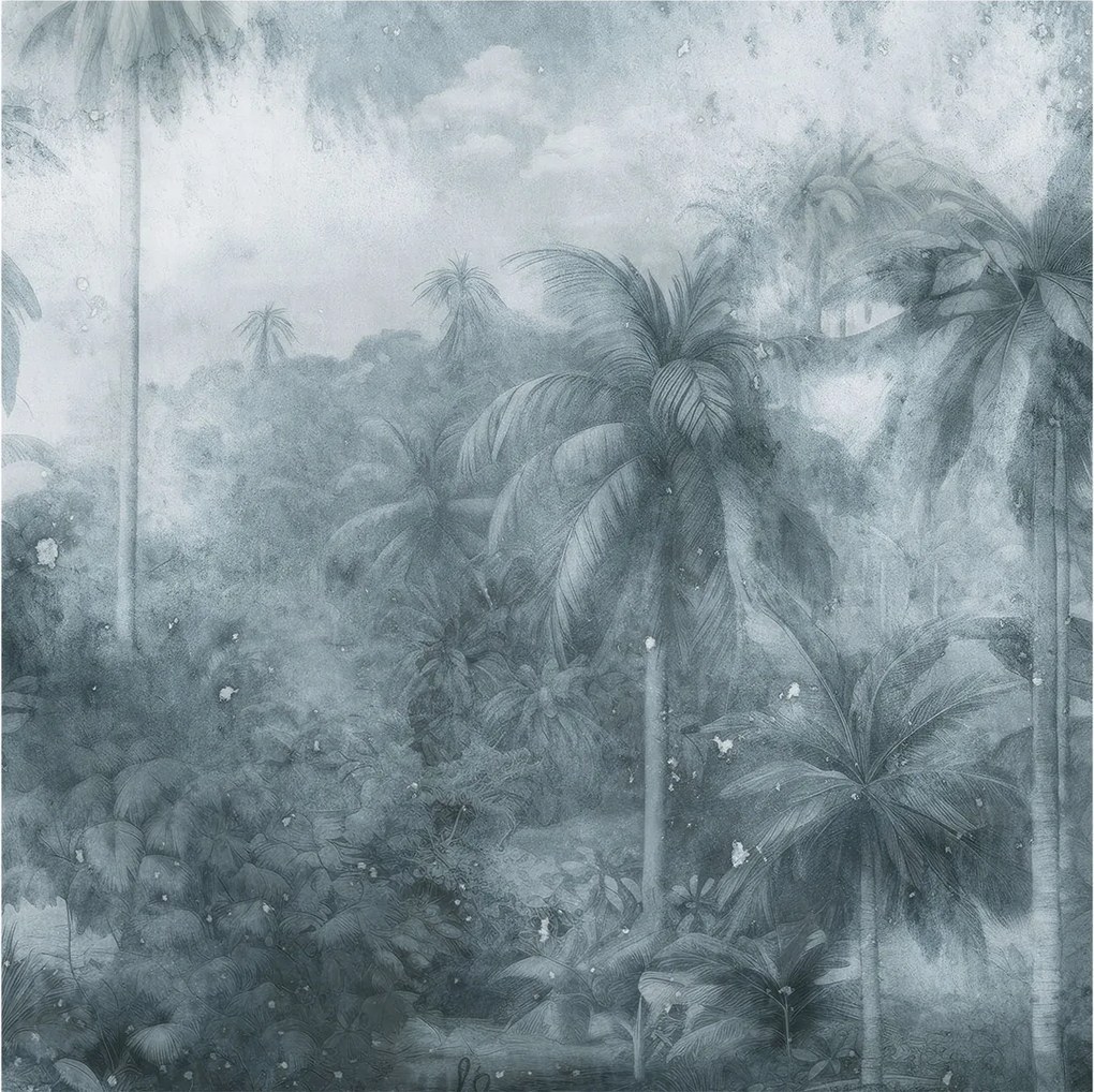 Fotótapéta Flizelin Fali Szett Trópusi növényzet 250x250 +Ragasztó