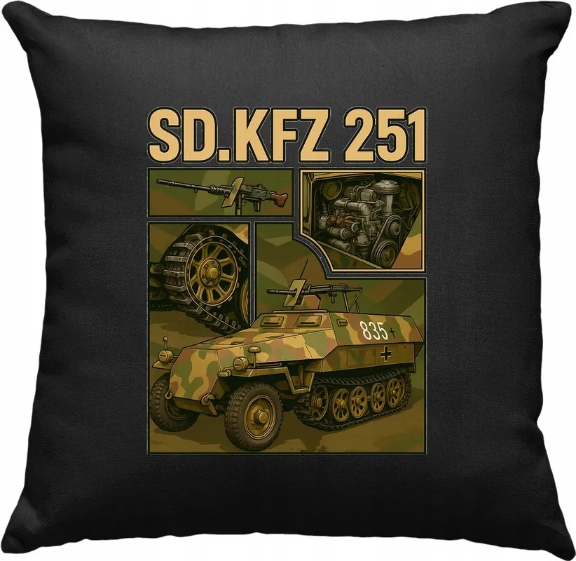 Szállítópárna Sd.kfz 251 Fekete