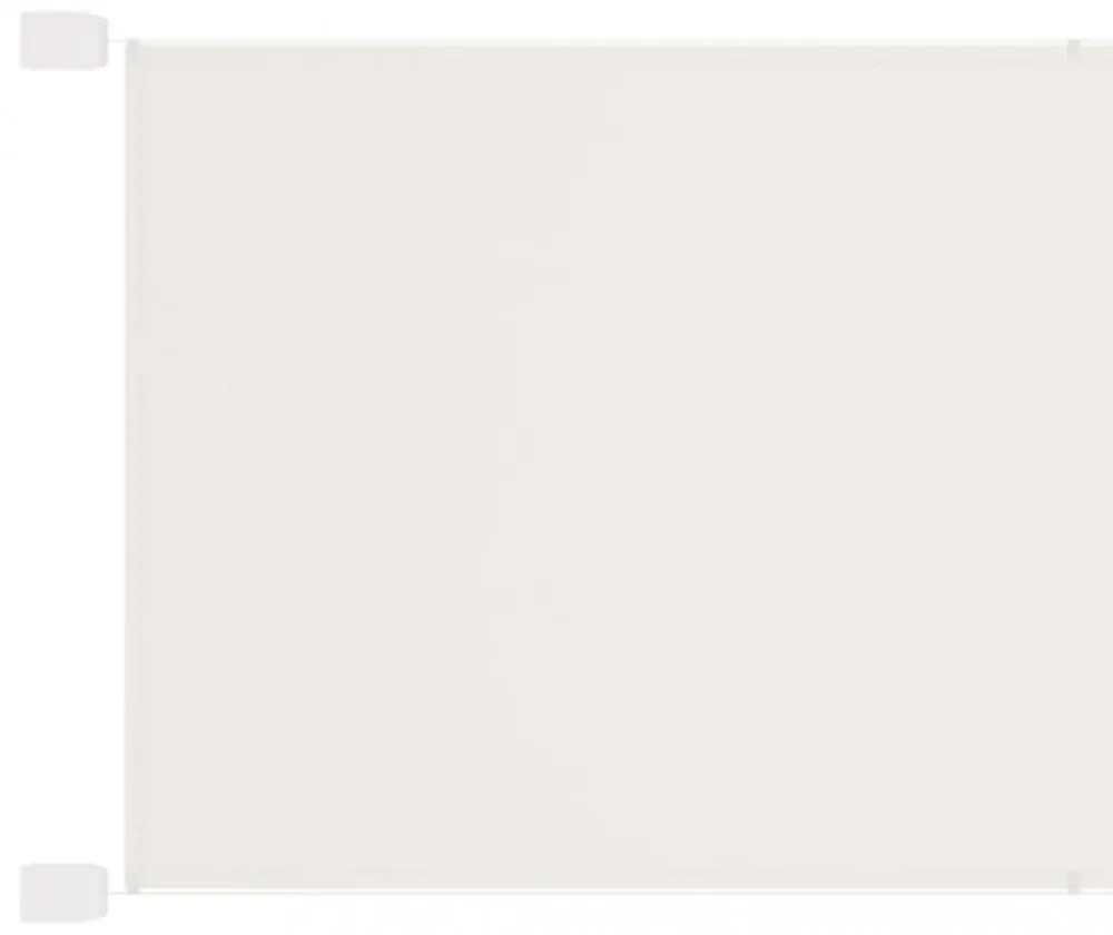 fehér oxford-szövet függőleges napellenző 140 x 600 cm