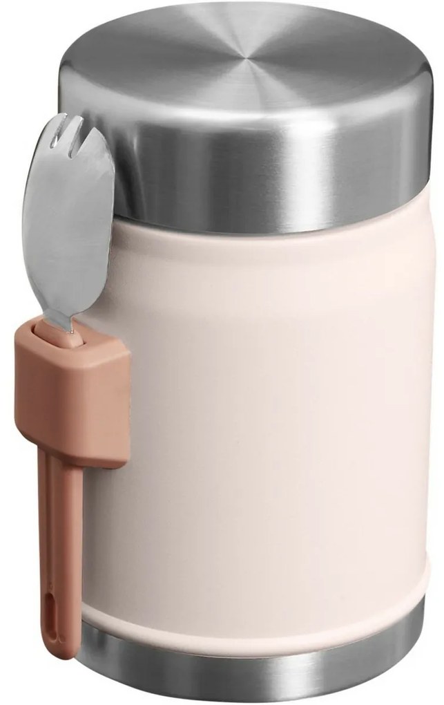 STANLEY 400 ml étkezési termosz kanállal/villávalRose Quartz