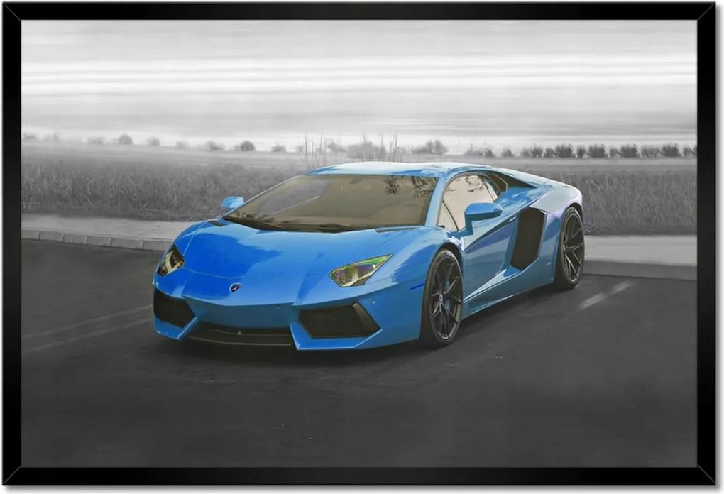 Poszterek keretben 60x40 Nagy autó