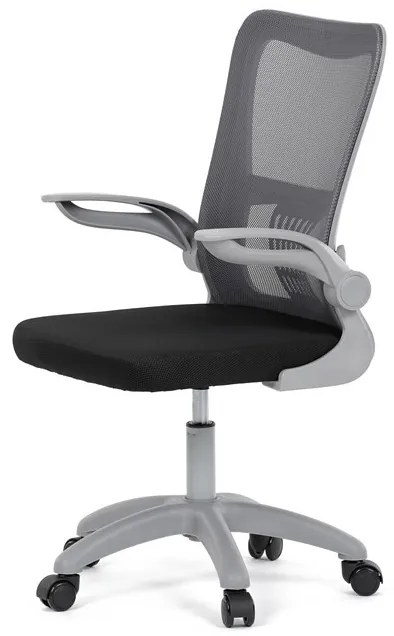 Gyerekszék állítható magassággal, szürke hálós háttámlával. KA-K2008 GREY