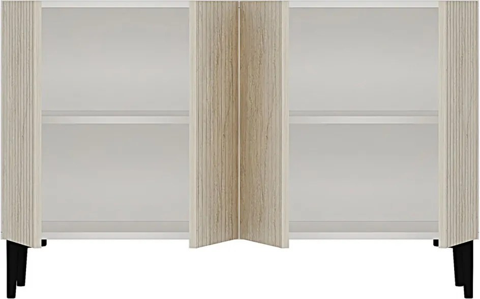 Zeynep 120 - White, Travertine