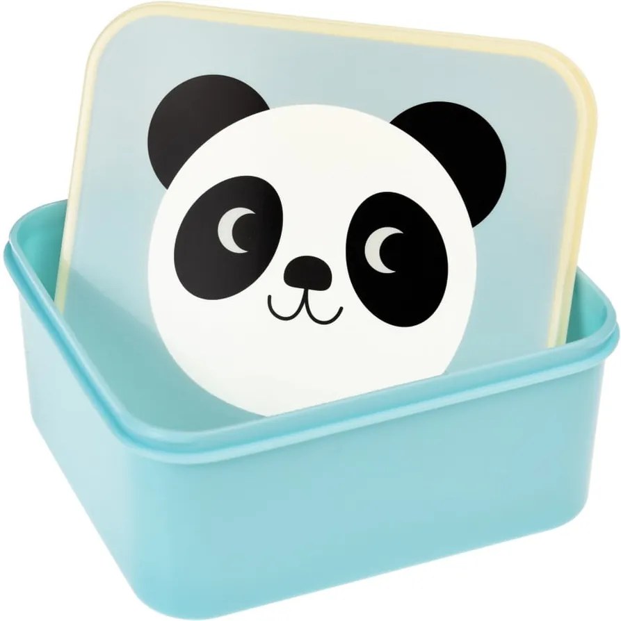 Miko the Panda kék uzsonnásdoboz - Rex London