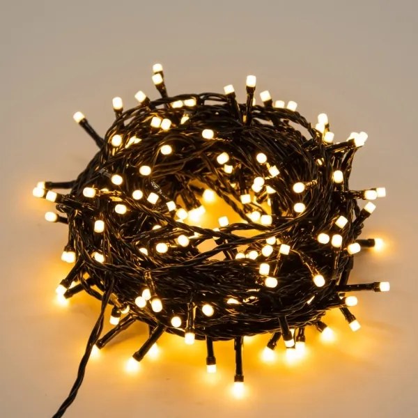 Immax NEO 07756L - LED RGBW kültéri fényfüzér 400× LED / 10 funkció, 43 m, IP44, Wi‑Fi Tuya