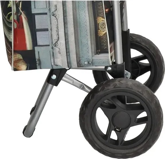 Színes bevásárlótáska kerekeken „Olaszország”