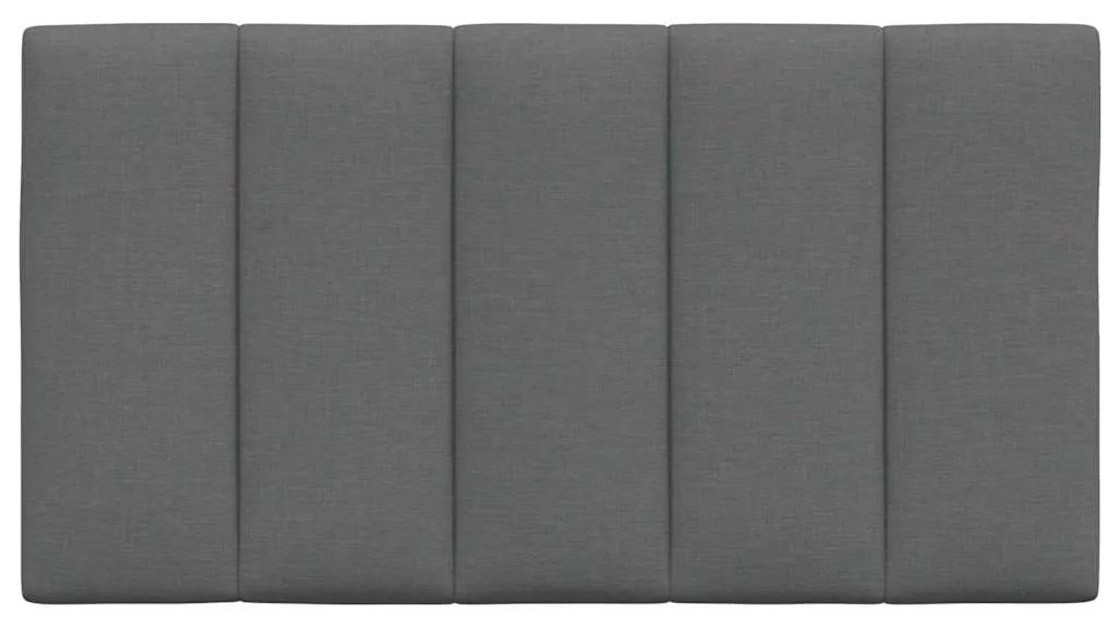 sötétszürke szövet fejtámla párna Hanko 80 cm