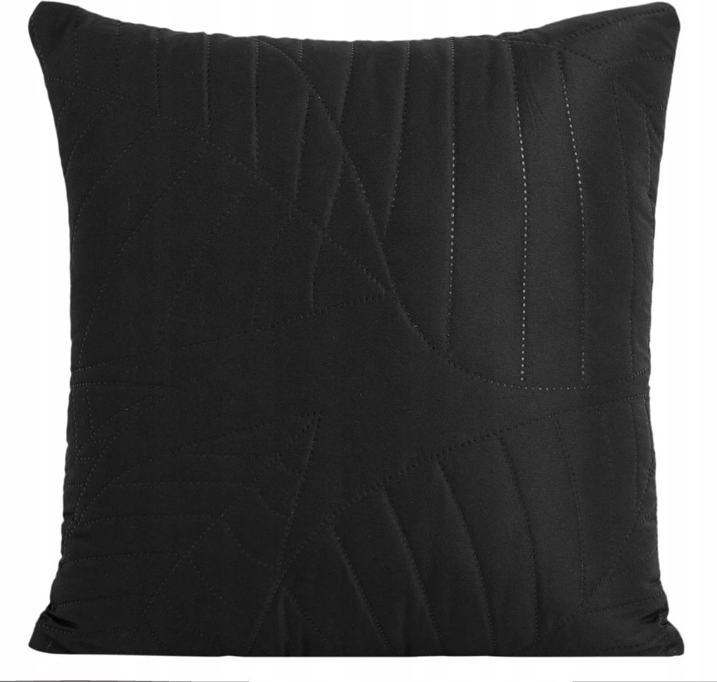 Párnahuzat 40x40 Boni 6 fekete levelek