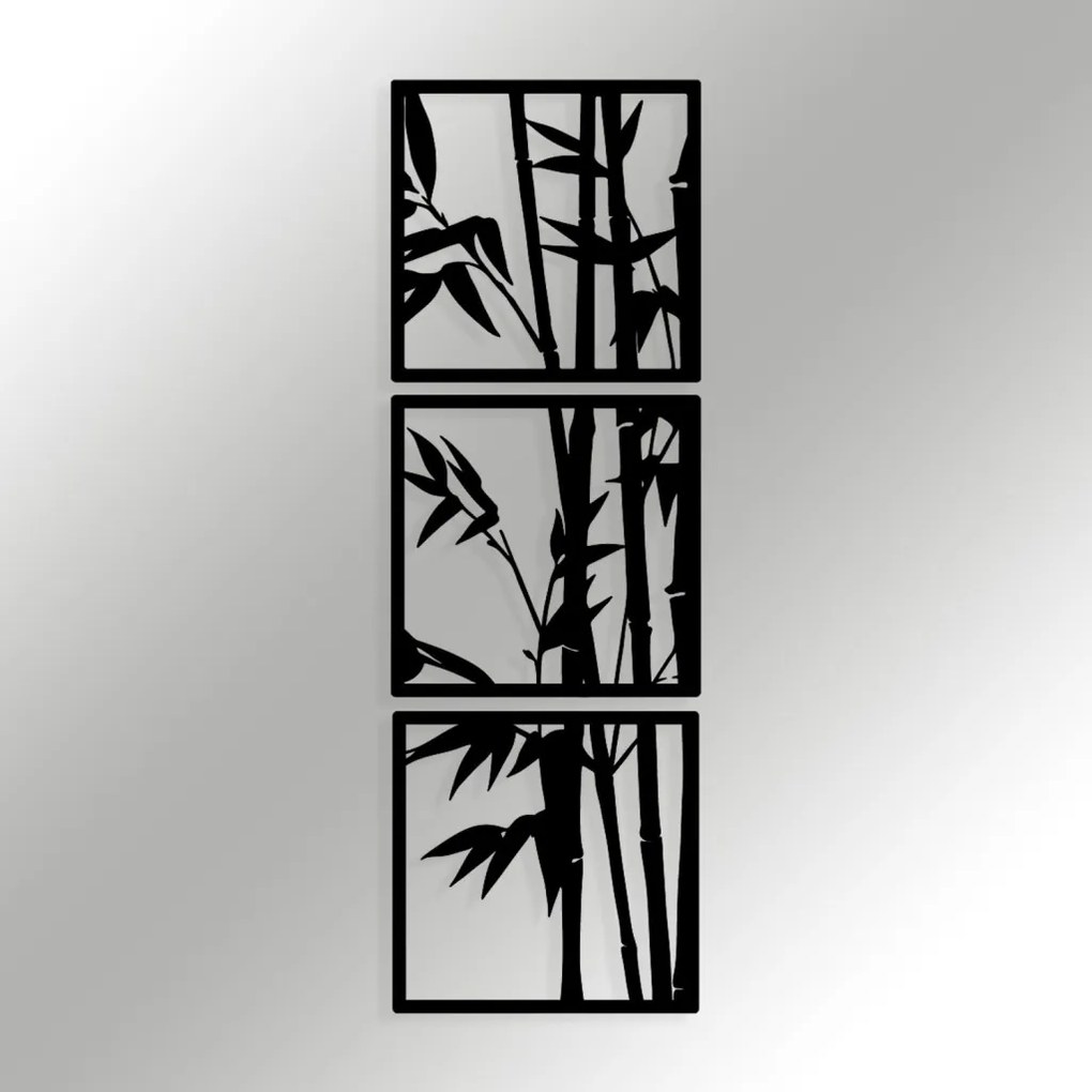 Tuyunju fém fali dekoráció, 36×110 cm