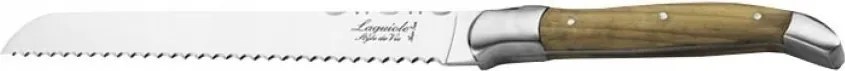 Kenyérvágó kés Laguiole Olive 20 Cm